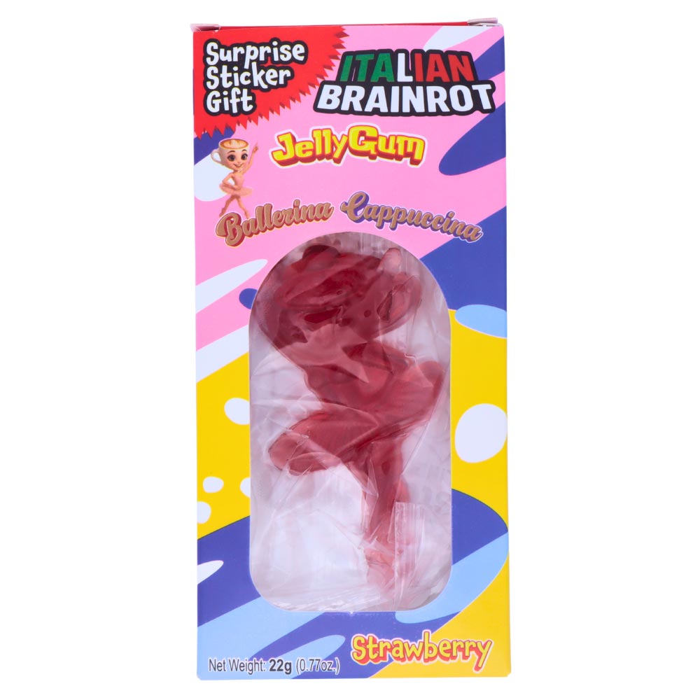Italian Brainrot Jelly Gum 25g PMP (Box of 24) Assorted Characters