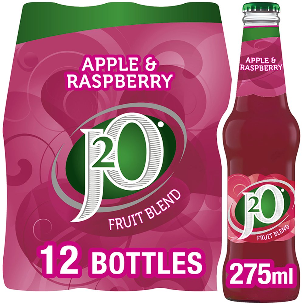 J2O Apple & Raspberry 12 x 275ml