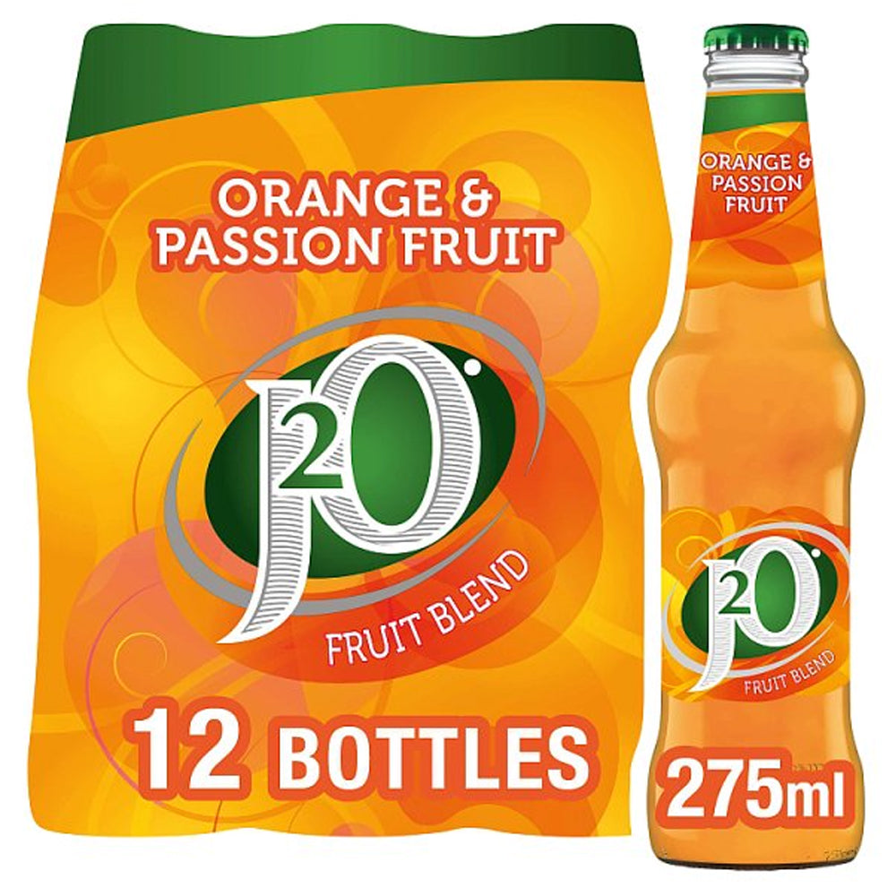 J2O Orange & Passion Fruit 12 x 275ml