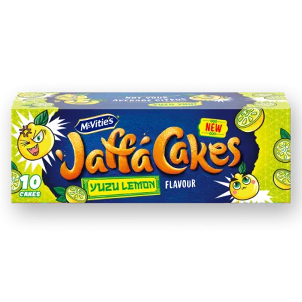 McVitie's Yuzu Lemon Jaffa Cakes 12 x 110g (10 Cakes per Pack)