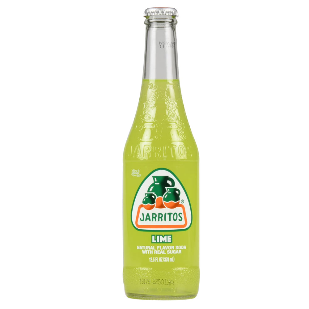 Jarritos Lime Soda Glass Bottle 370ml (Case of 12)