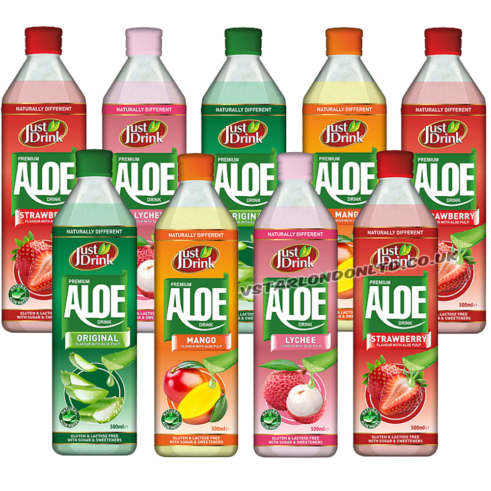 Just Drink Random Mixed Flavours Juice Drink Bottles 500ml (6 & 12)