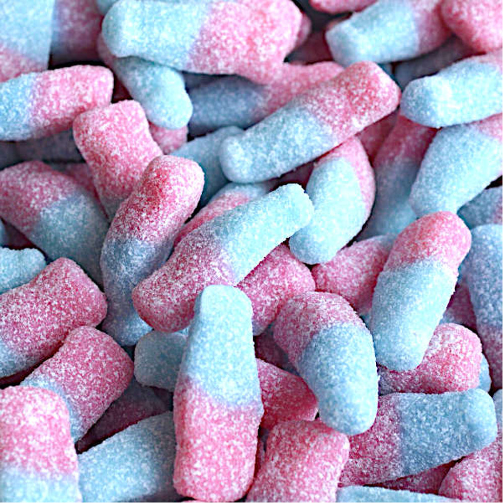 Kingsway Fizzy Bubblegum Bottles – Sweet & Sour Pick n Mix Treat