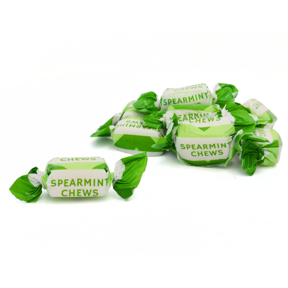 Kingsway Spearmint Chews 1kg - 4kg | Vegan Chewy Sweets