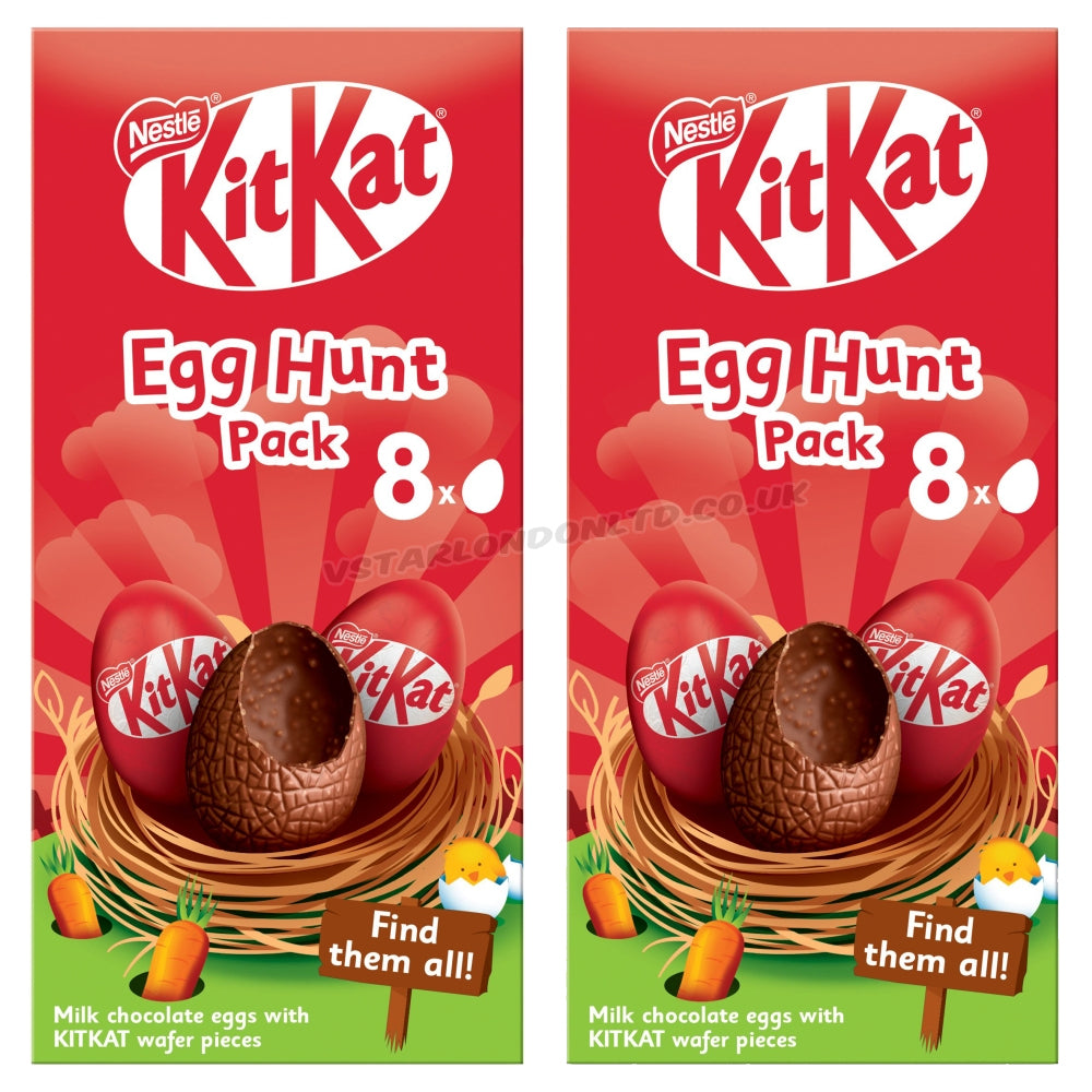 KitKat Milk Chocolate Easter Egg Hunt Box 2 x 120g