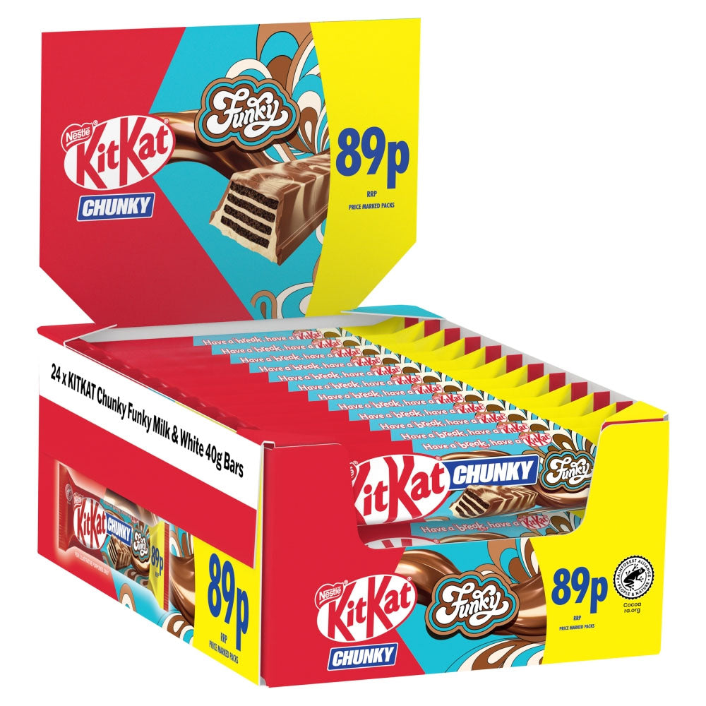 KitKat Chunky Funky Chocolate Bar 40g PMP