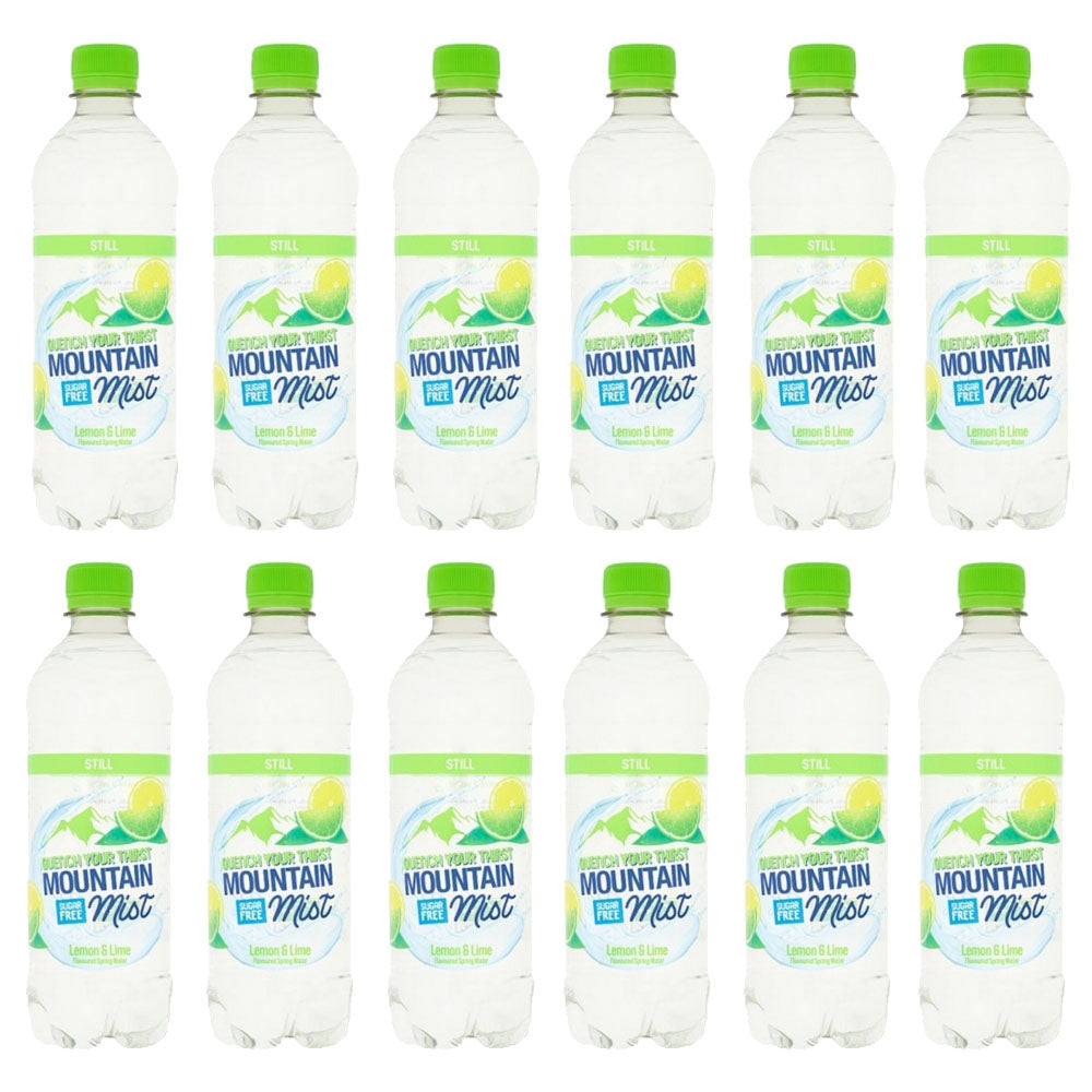 Mountain Mist Flavoured Still Spring Water 12x500ml – Assorted Flavours