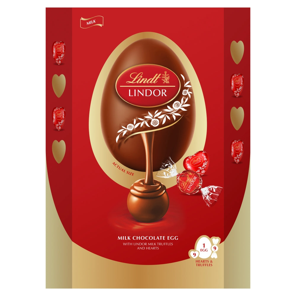 Lindt Lindor Easter Egg Hearts & Truffles 400g