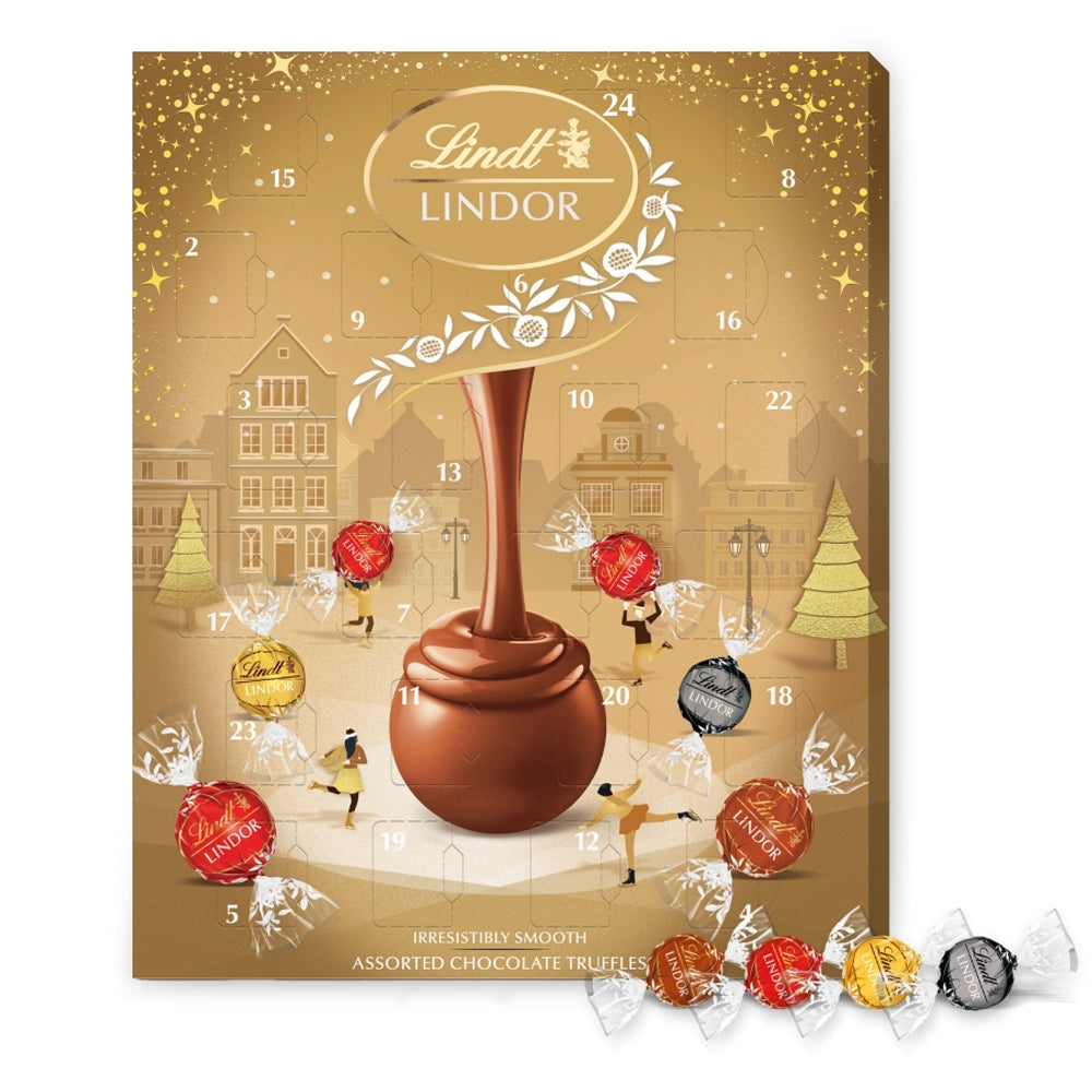 Lindt Lindor Gold Assorted Advent Calendar 233g