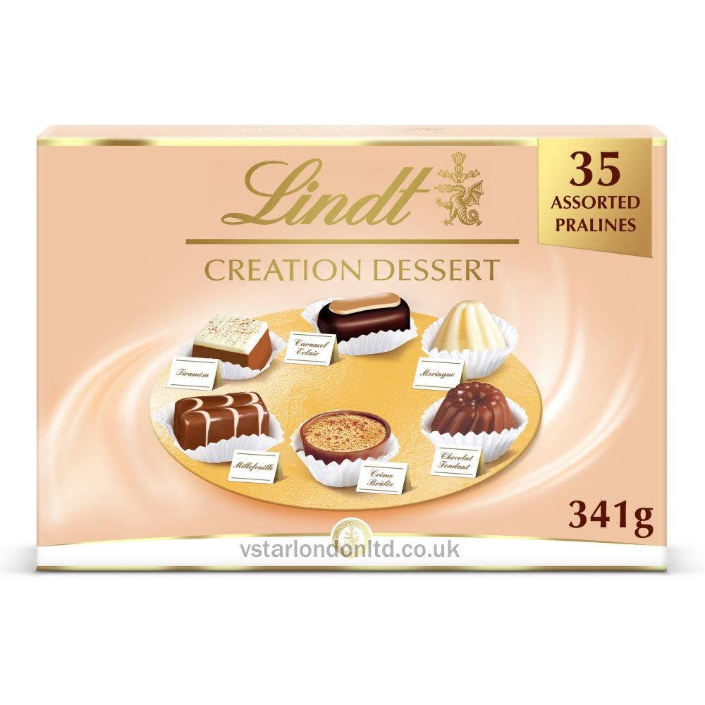 Lindt Creation Dessert Assorted Chocolate Box 341g