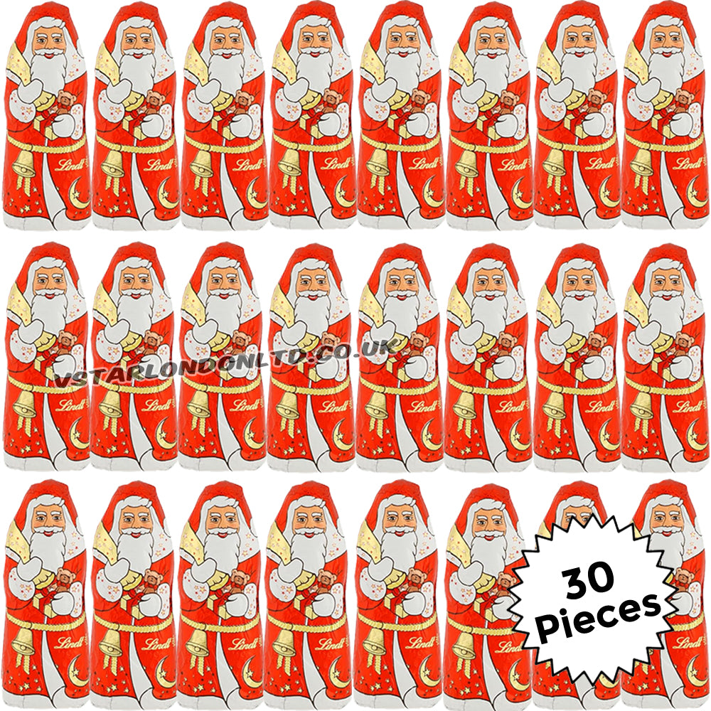 Lindt Santa & Reindeer Mixed Mini Milk Chocolate 10g (30 & 67 Pieces)