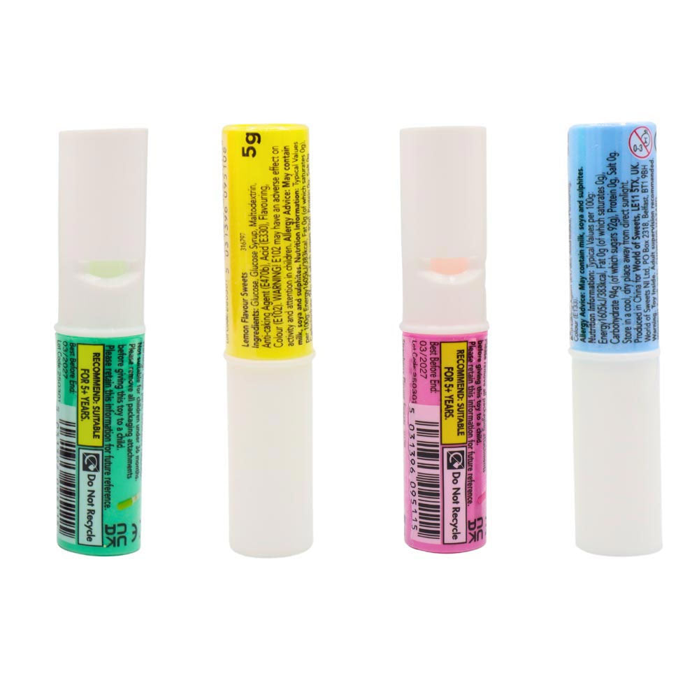 Candy Realms Whistles & Lipsticks Candy Mix Bags – (12x30g)