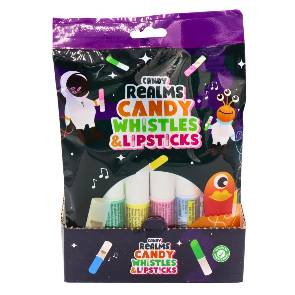 Candy Realms Whistles & Lipsticks Candy Mix Bags – (12x30g)