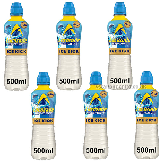 Lucozade Sport Ice Kick – Jude Bellingham Edition 500ml | Multipack