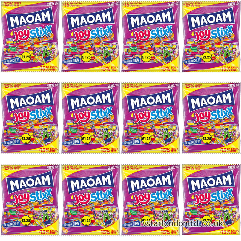 MAOAM Joystixx Fruit Cola 14 X 161g Sharing Bags UK Cash Carry maoam-stripes-my-sweet-shack
