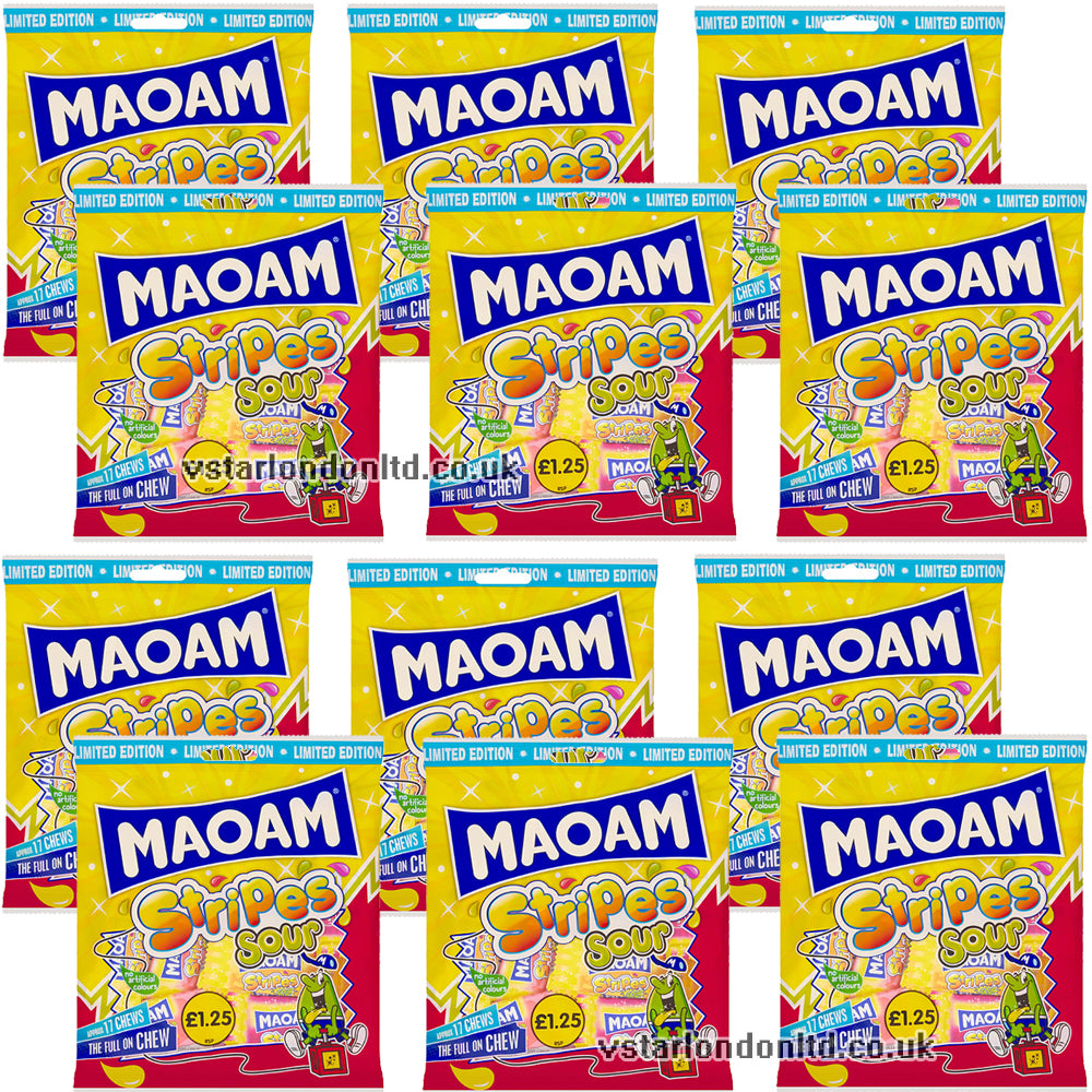 Maoam Sour Stripes Limited Edition 14x140g
