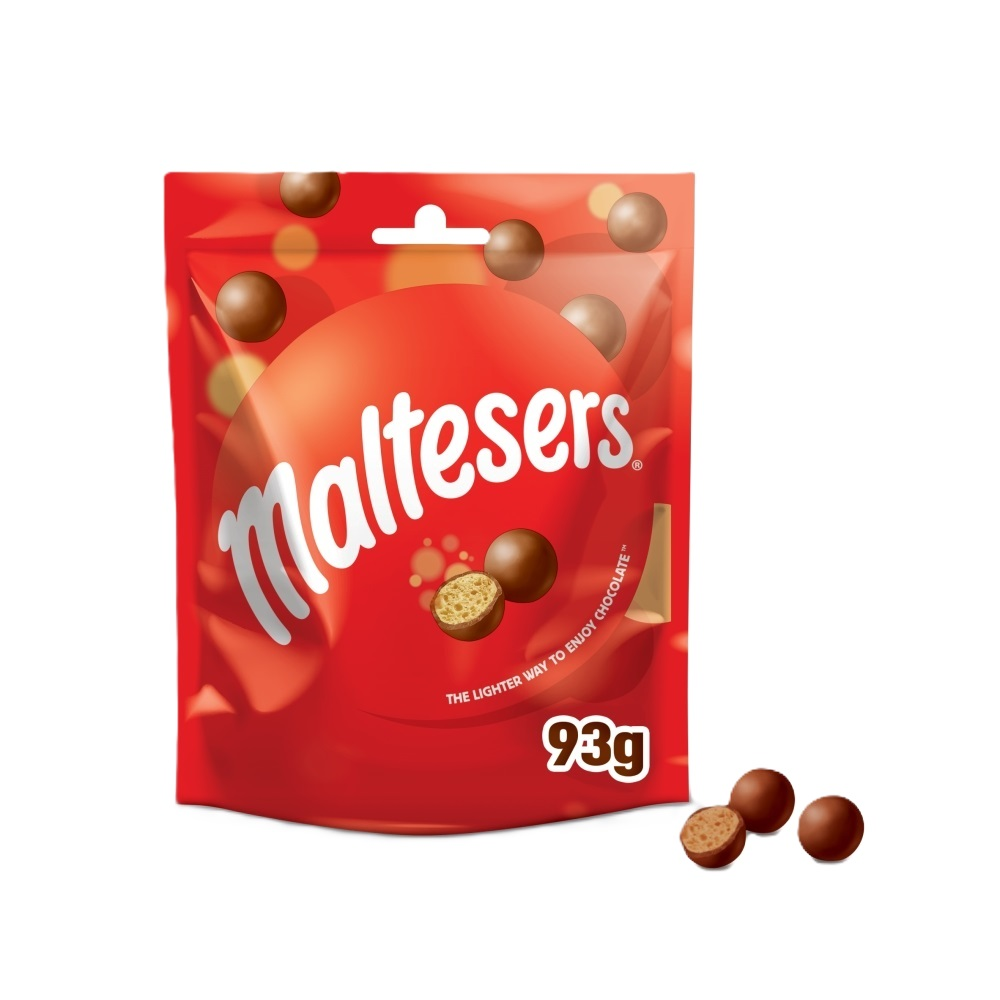 Maltesers Milk Chocolate & Honeycomb Bites Bag 93g (Box of 12)