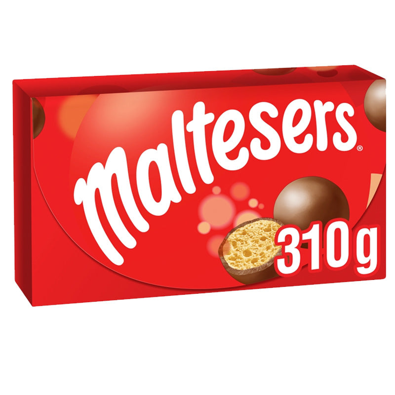 Maltesers Milk Chocolate Honeycomb Gift Box 310g – Fairtrade Chocolate Gift