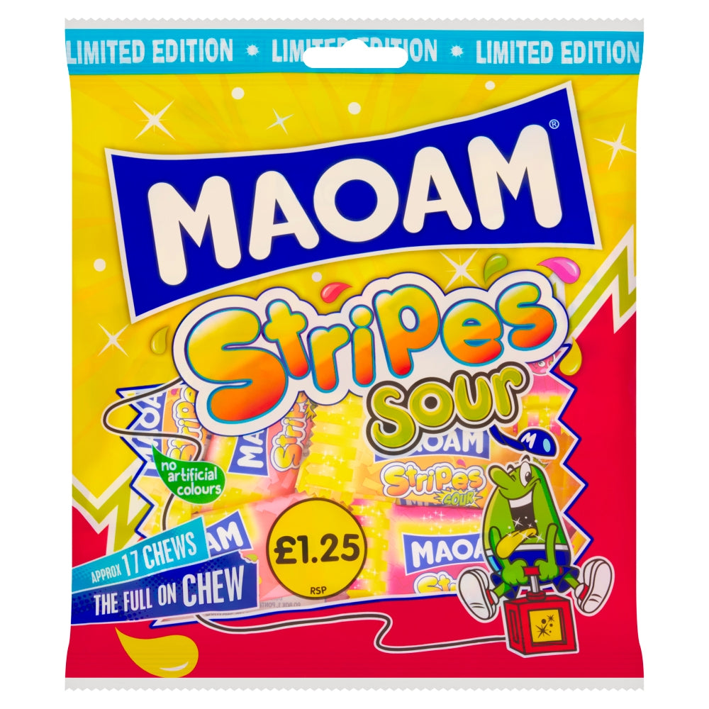Maoam Sour Stripes Limited Edition 14x140g