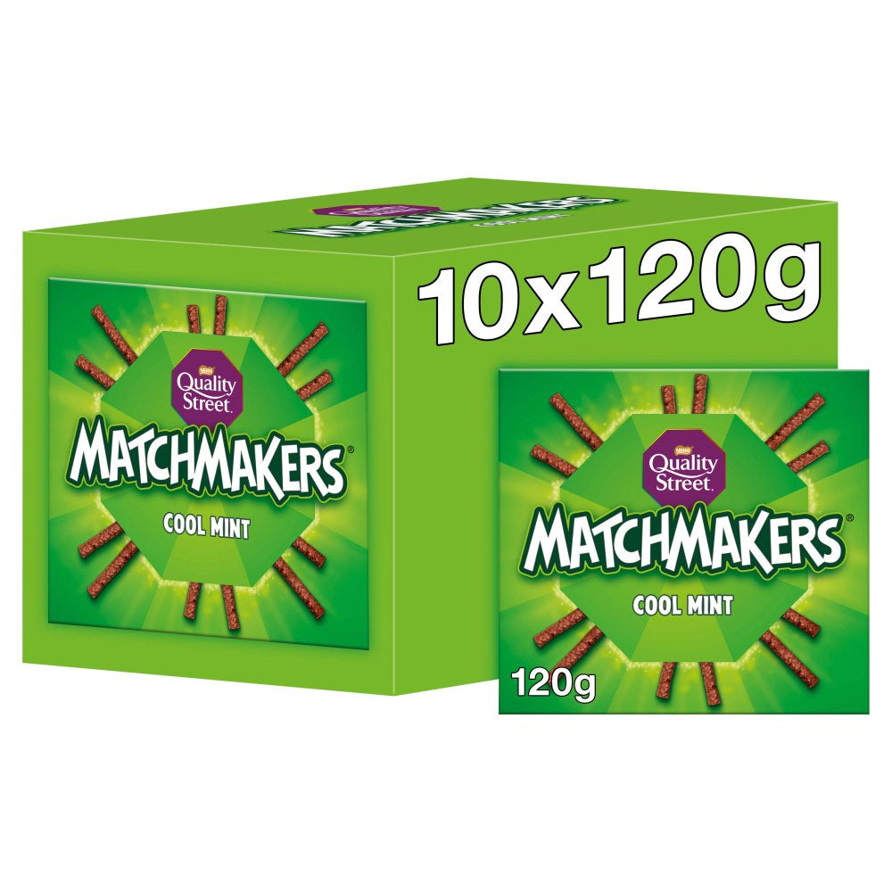 Quality Street Matchmakers Mint Chocolate Sticks 10×120g