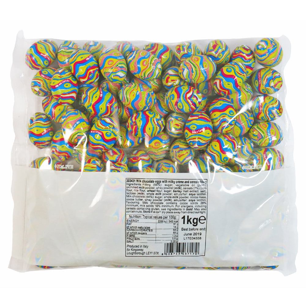 Milk Chocolate Crème Filled Eggs 1kg – Foil Wrapped | Easter 2026