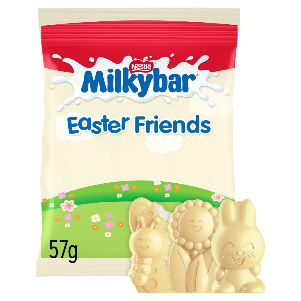 Milkybar Easter Friends White Chocolate Figures 57g (Box of 12)