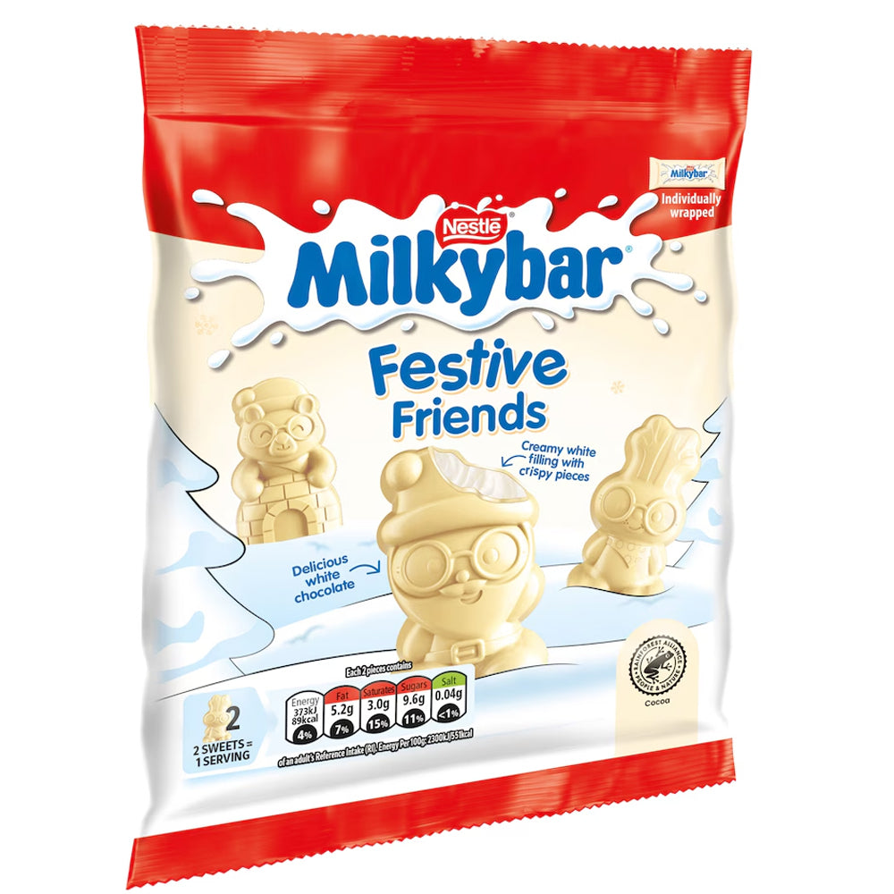 Milkybar Festive Friends White Chocolate Bag 12 x 57g