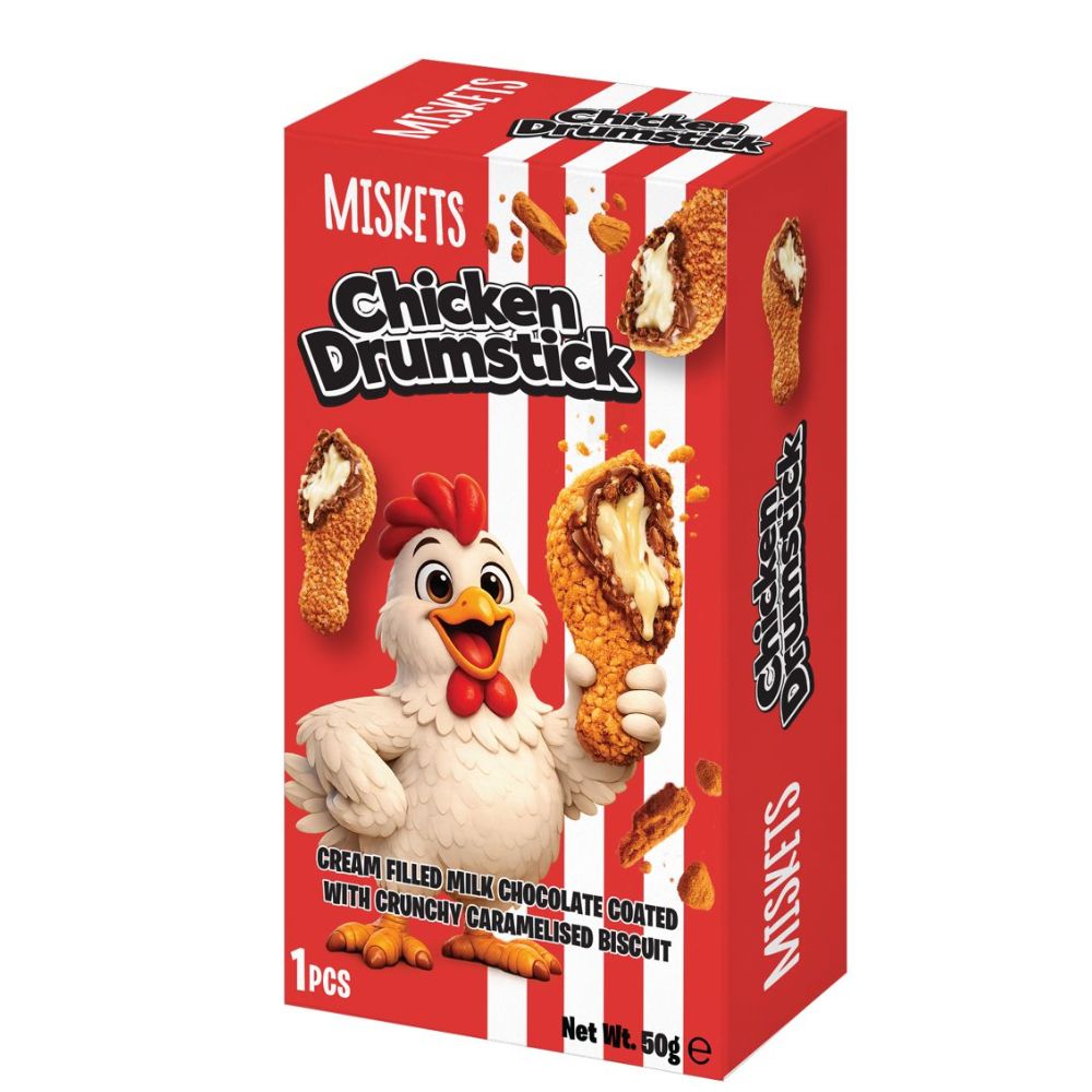 Miskets Chicken Drumstick 50g Box (6 or 12 Boxes)