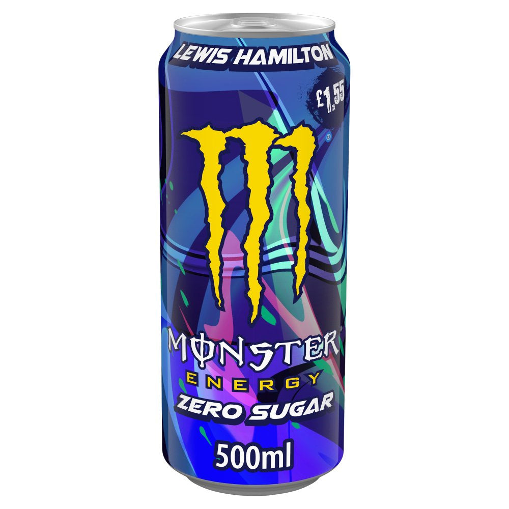 Monster Energy Lewis Hamilton Zero Sugar 12 x 500ml PMP