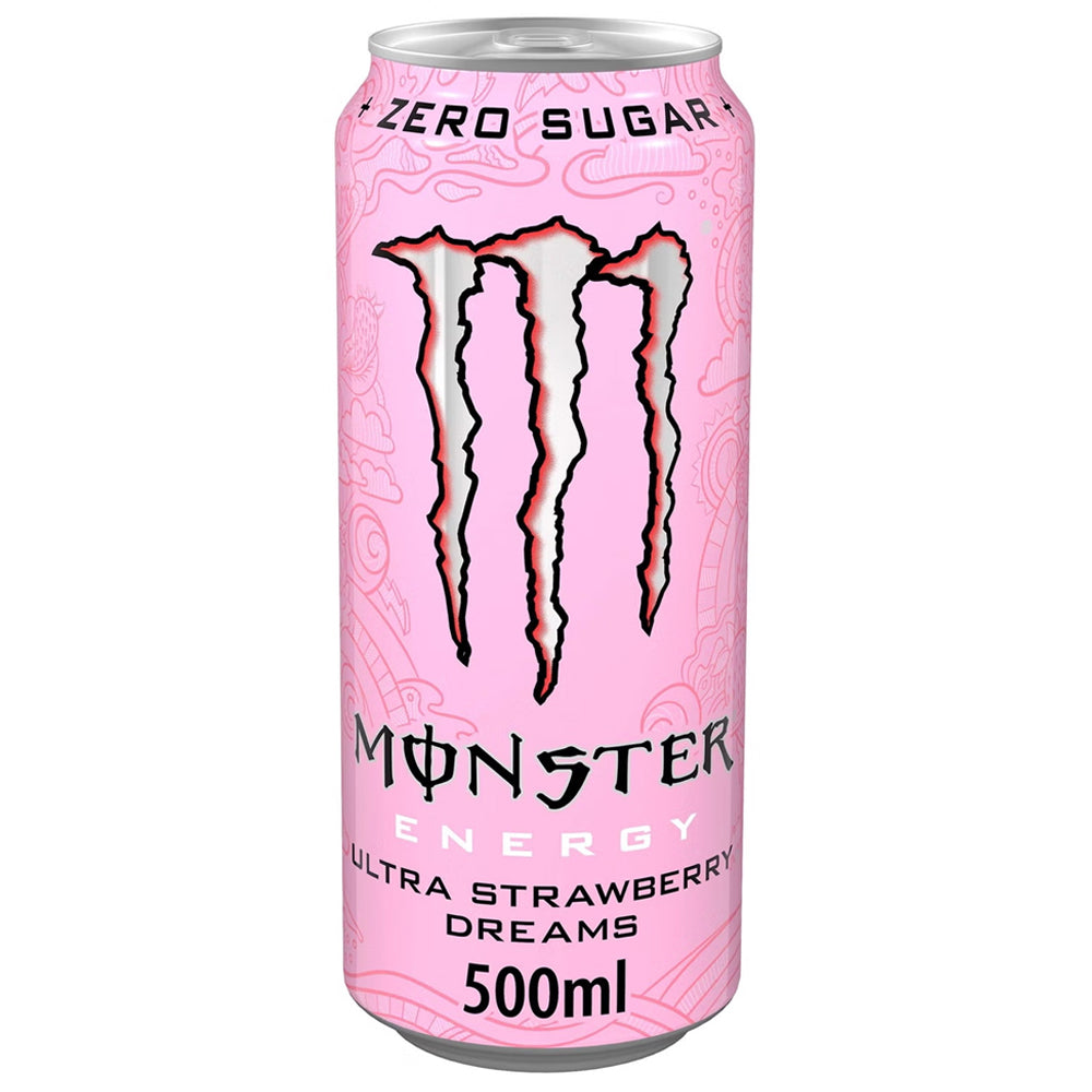 Monster Energy Drink Ultra Strawberry Dreams 12 x 500ml