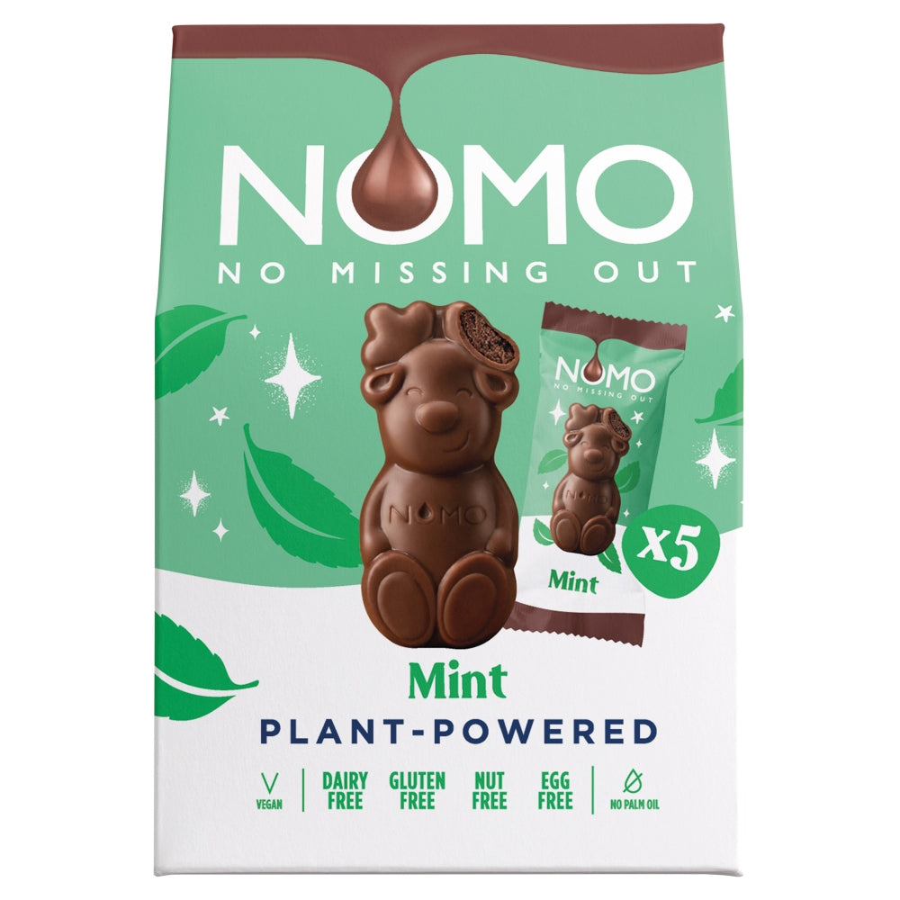 NOMO Mini Mint Reindeers 5 Pack 53g (6 x 53g Box)