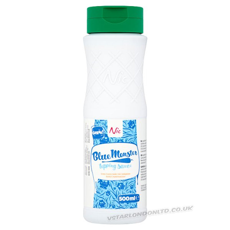 NIC Blue Monster Topping Sauce Candy 500ml – Blue Dessert Topping Sauce