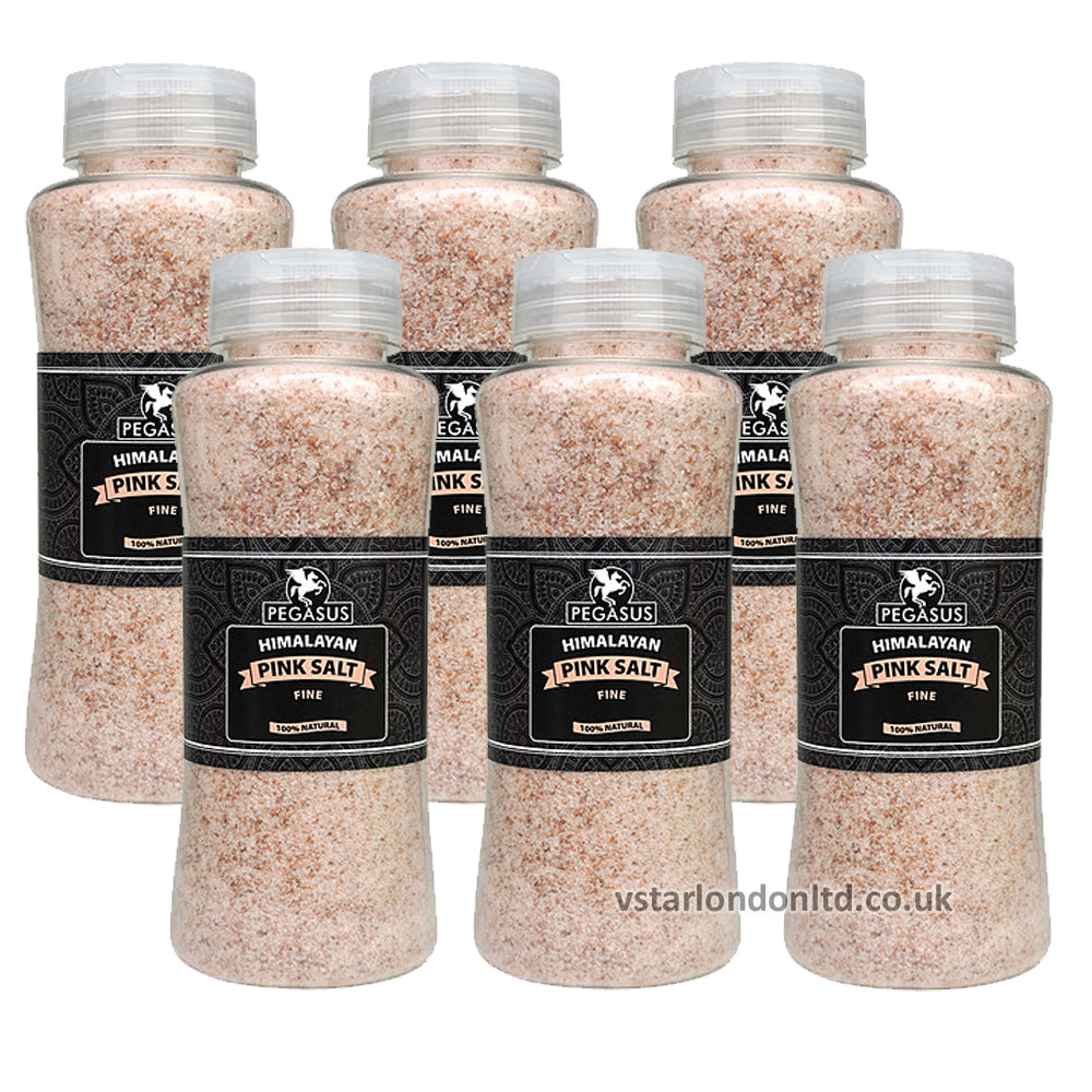 Pegasus Himalayan Pink Salt Fine 800g (Pack of 6)
