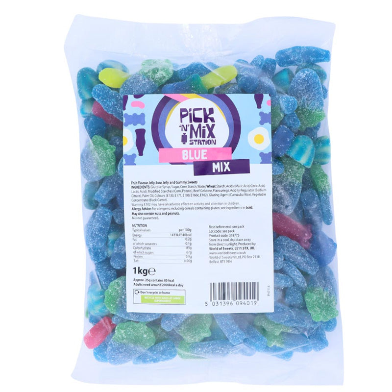 Pick N Mix Station Blue Mix Sweets (1kg - 5kg)