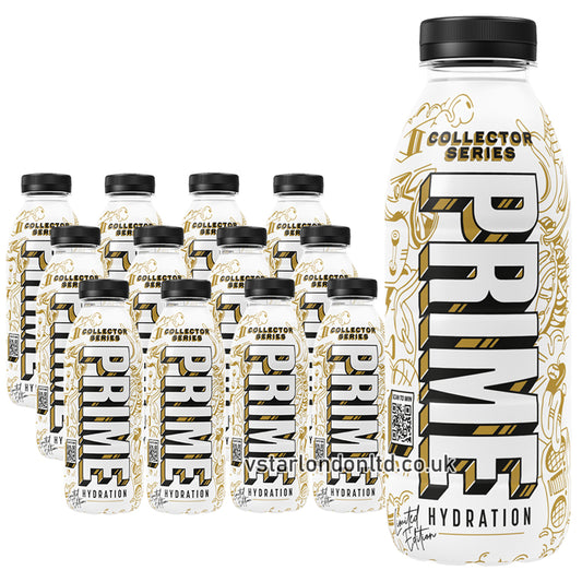 Prime Hydration Limited Edition Collector Series Bottle 500ml (6 & 12 Bottles)