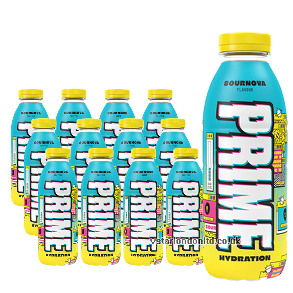 Prime Sournova Flavour Bottle 500ml (6 & 12 Bottles)