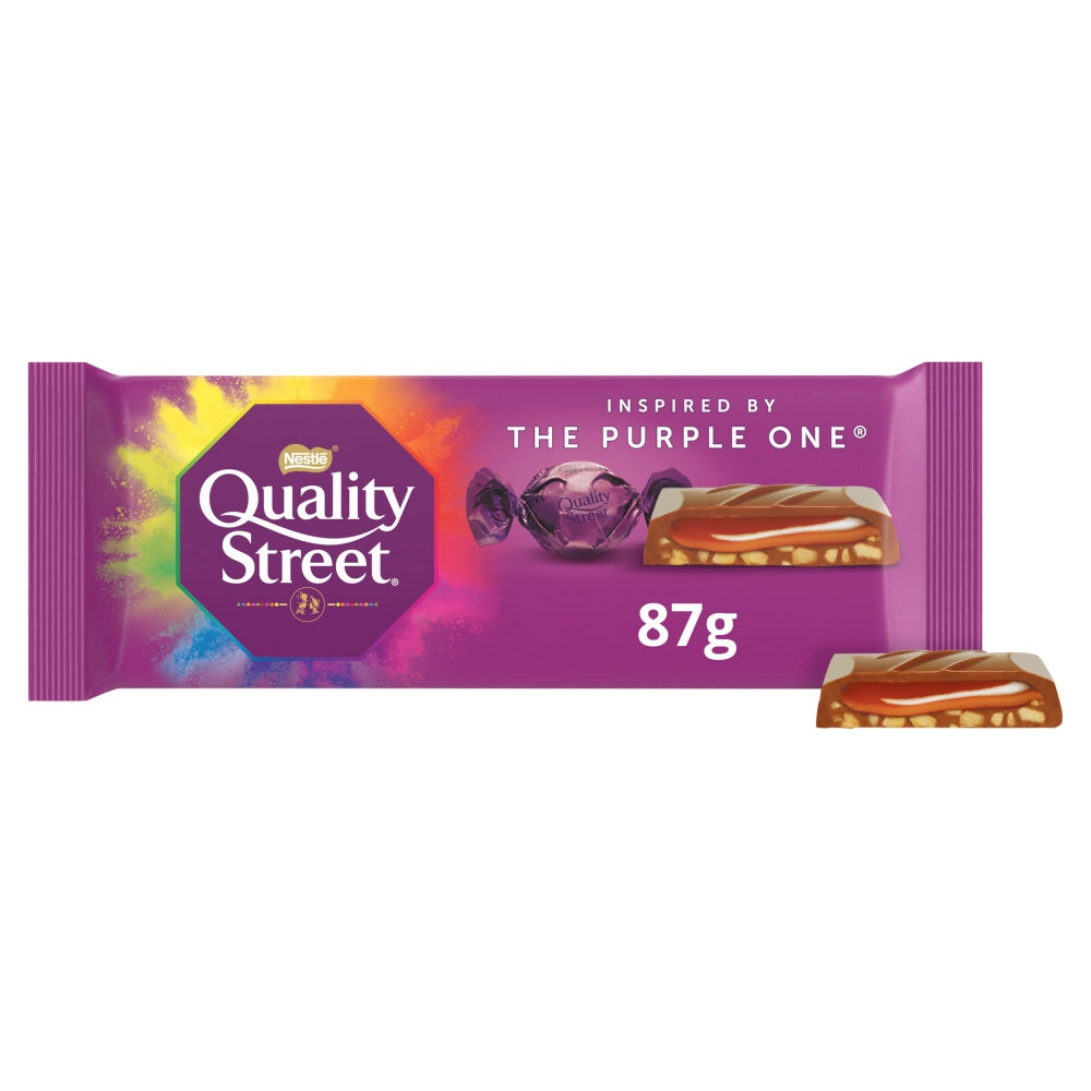 Quality Street The Purple One Chocolate Sharing Bar 87g (Box of 17)