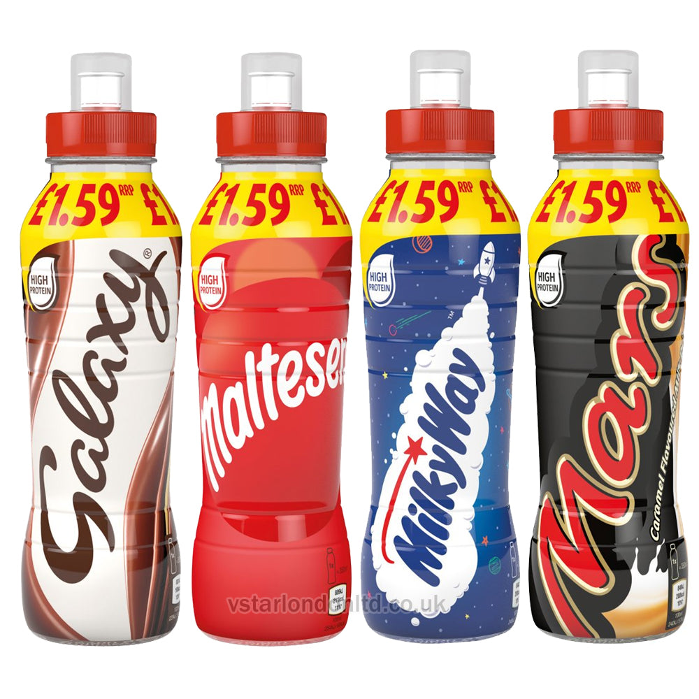 Variety of Chocolate Drinks -Each 350ml