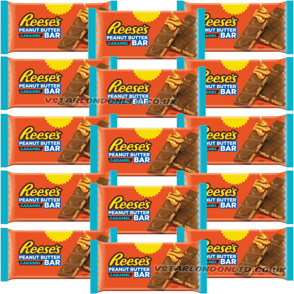 Reese's Peanut Butter & Caramel Bar 92g (8 & 16 Bars))