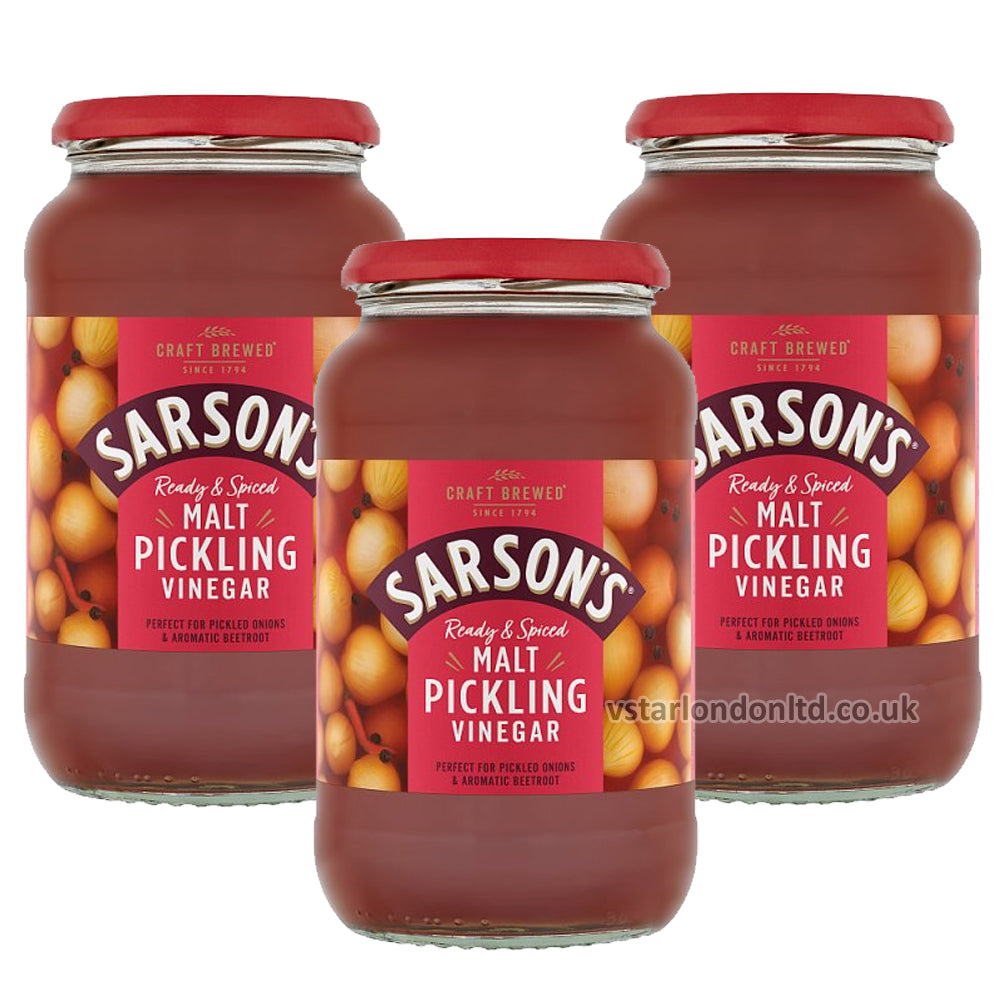 Sarson's Malt Pickling Vinegar 950ml (Case of 3)