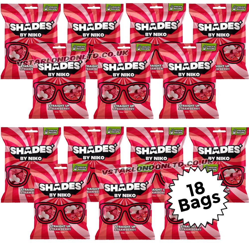 Shades by Niko Mixed Sweets Multipack 8 & 18 Bags (150g Each)