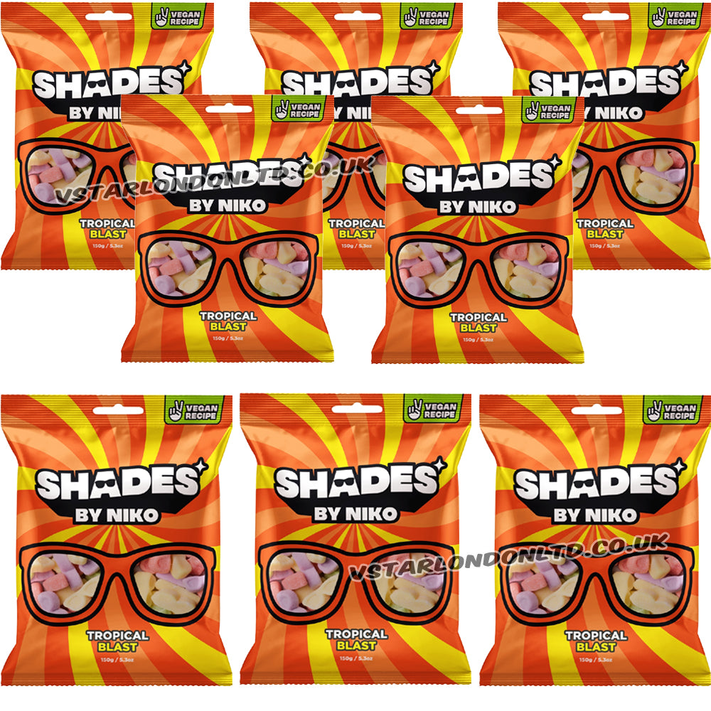 Shades by Niko Mixed Sweets Multipack 8 & 18 Bags (150g Each)