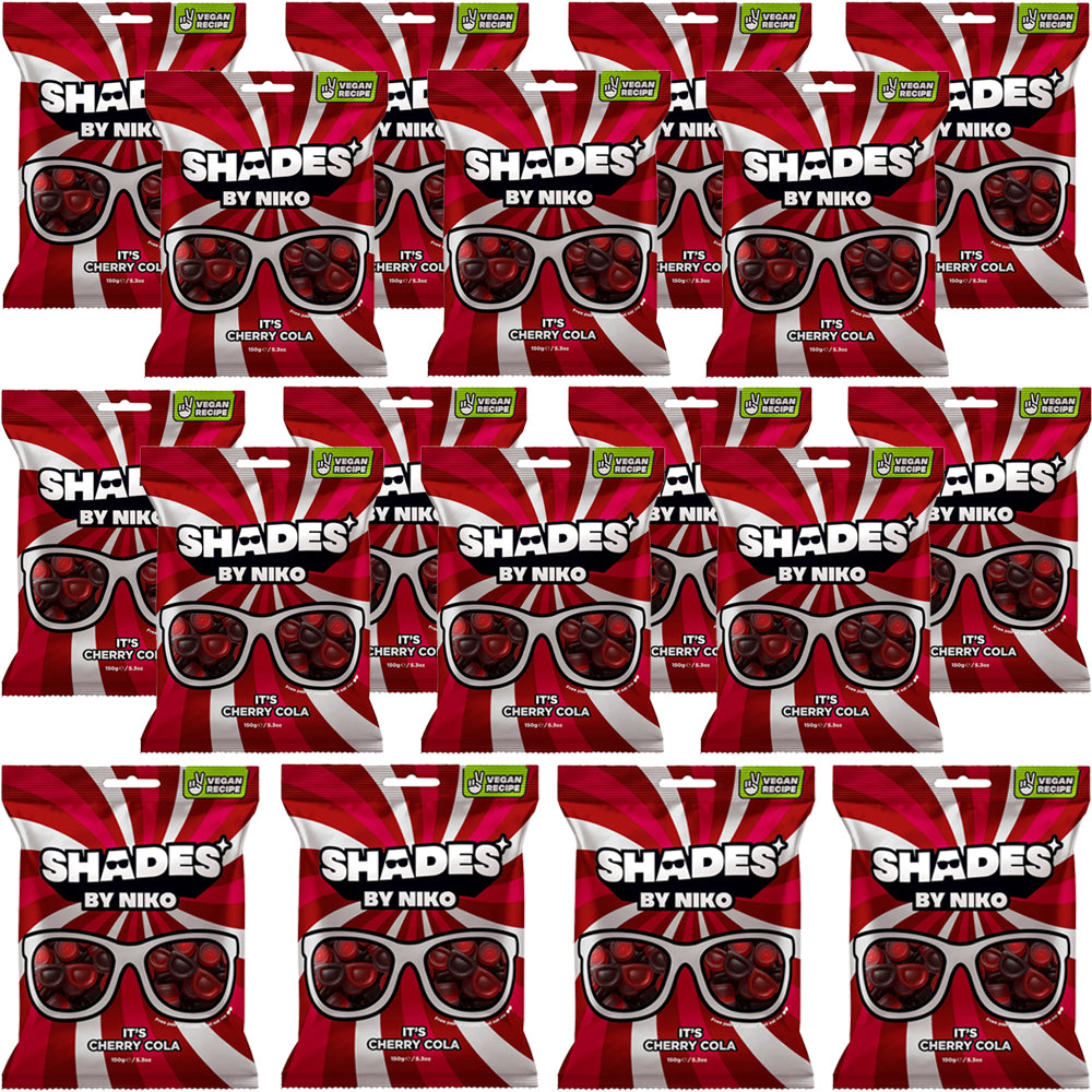 Shades by Niko It's Cherry Cola Flavour Sweets 150g (10 & 20 Bags)