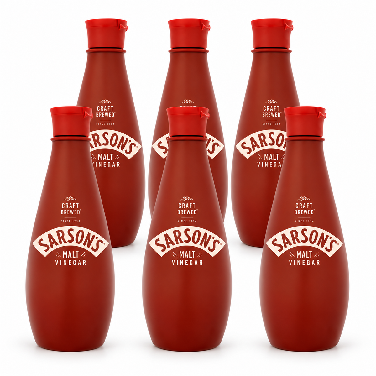 Sarson's Malt Vinegar 300ml (3 & 6 Bottles)