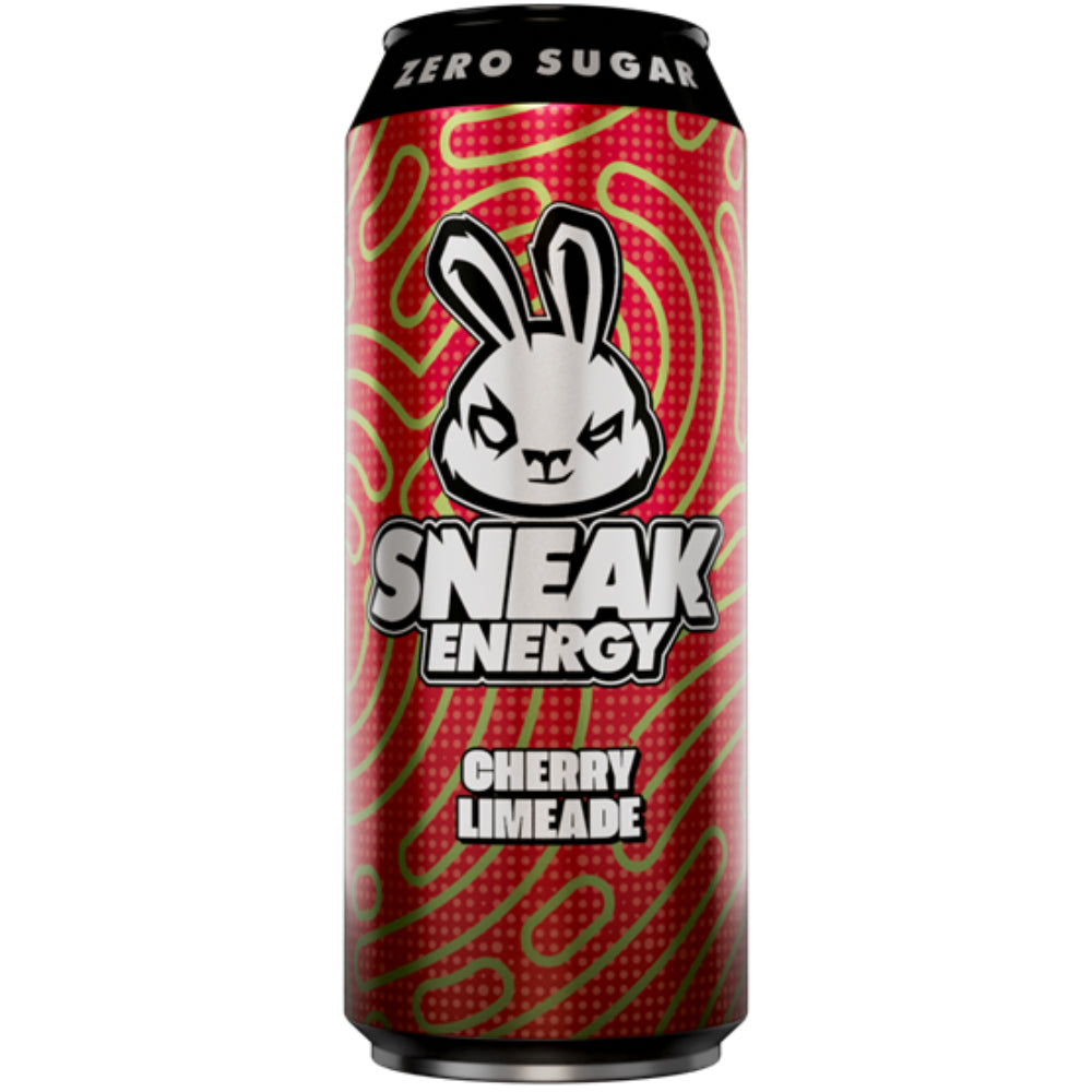 Sneak Energy Cherry Limeade Cans 500ml (Pack of 12)