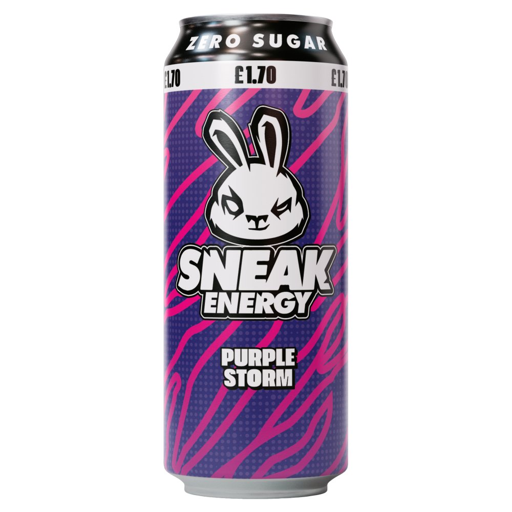 Sneak Energy Purple Storm 500ml PMP (Case of 12)
