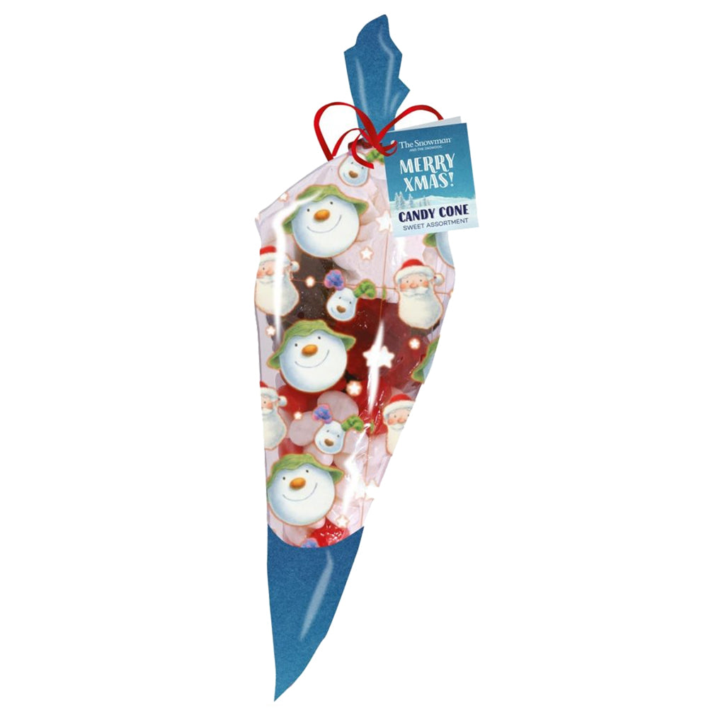 Snowman & Snowdog Candy Cones 18 x 150g – Festive Sweet Treats