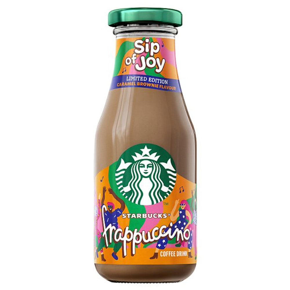 Starbucks Frappuccino Limited Edition Caramel Brownie Iced Coffee 250ml (Case of 8)