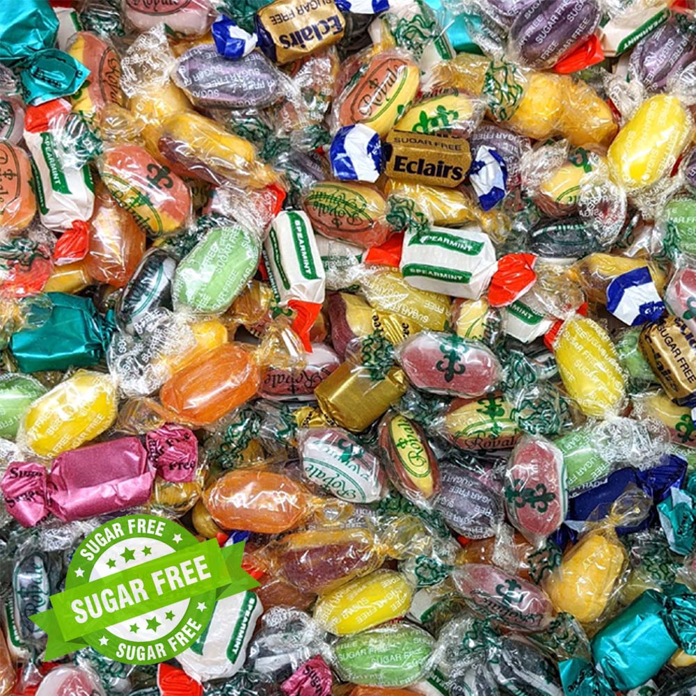 Sugar Free Pick n Mix Hard Boiled Sweets – Assorted Wrapped Mix