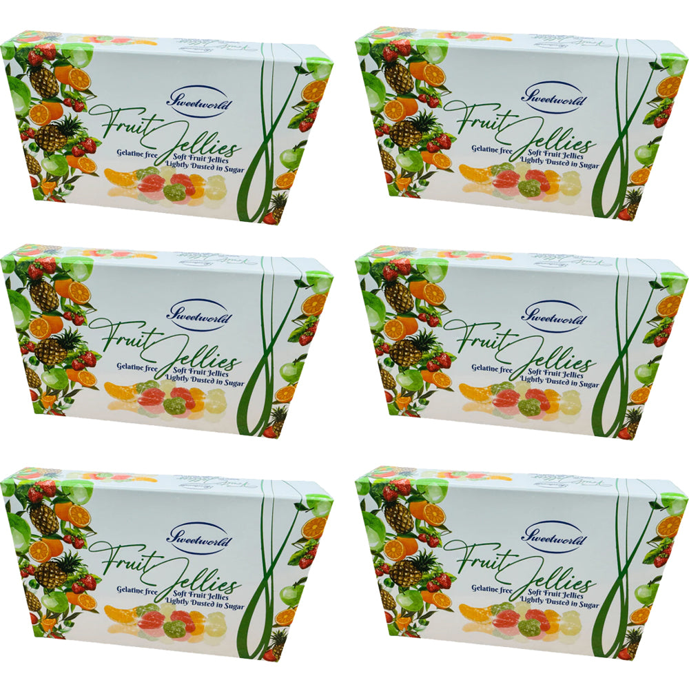 Sweetworld Fruit Jellies Gift Box 200g (Box of 6)